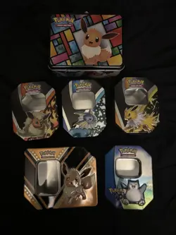 Pokemon Tin Lot Of 27 Empty Tins - Image 2