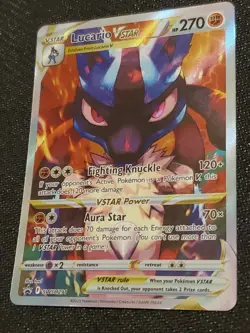Lucario Vstar - SWSH291 Crown Zenith ETB Promo Pokemon , Fast Ship, US Seller - Image 1