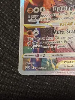 Lucario Vstar - SWSH291 Crown Zenith ETB Promo Pokemon , Fast Ship, US Seller - Image 3