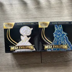 Pokemon Mega Evolution Regular ETB Set Lucario & Gardevoir - Image 1