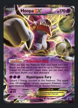 Hoopa EX XY71 XY Black Star Promo Pokemon TCG - Image 1