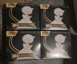 LOT OF 4 Pokemon TCG Mega Evolution Gardevoir Elite Trainer Box ETB NEW & SEALED - Image 1