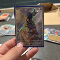 130/086 Sawk - SV White Flare - Illustration Rare NM Pokemon - Image 1