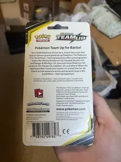 Pokemon Team Up Checklane Blister Pack Mimikyu Promo SM163 - Image 2