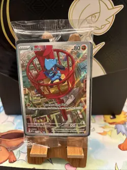 Riolu 010 ETB Black Star Promo Mega Evolution - Pokemon TCG - SEALED! NM/M - Image 1