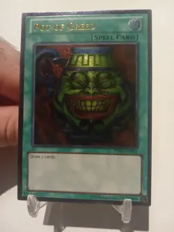 Yu-Gi-Oh! TCG Pot Of Greed Ultimate Rare DPKB-EN029 Nm/Vlp Unlimited Genesys! - Image 1