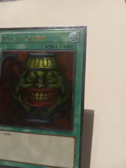 Yu-Gi-Oh! TCG Pot Of Greed Ultimate Rare DPKB-EN029 Nm/Vlp Unlimited Genesys! - Image 4