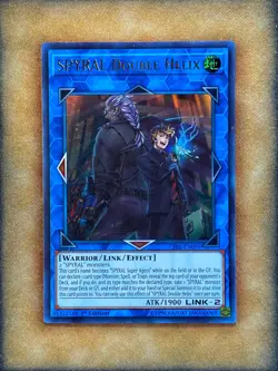 Yugioh SPYRAL Double Helix CIBR-EN099 Ultra Rare 1st Ed LP - Image 1