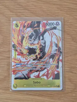 One Piece Card Game TCG Sabo ST13-008 The Three Brothers Holo English NM - Image 1