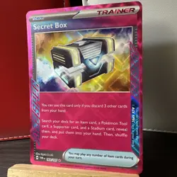 Secret Box 163/167 Sv06: Twilight Masquerade Holo Pokemon NM + bonus card - Image 1