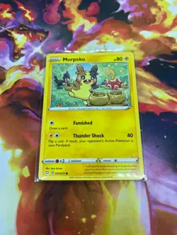 Morpeko 035/072 Shining Fates Regular NM-Mint Pokemon Card TCG - Image 3