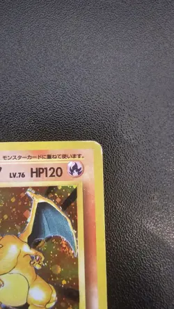 Charizard Holo No. 006 Base Set Japanese Pokemon Card 1996 Vintage - Image 5