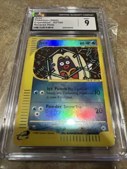 CGC 9 MINT Jynx 2002 Expedition 83/165 Reverse Holo Pokemon Card psa - Image 1