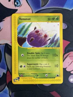 Pokemon Card - Venonat Skyridge 112/144 Non Holo Nm - Image 1