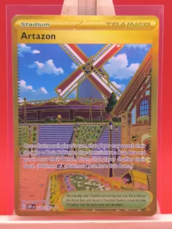 Artazon 229/189 Obsidian Flames Full Art Gold Secret Rare Pokemon Card * New * - Image 1