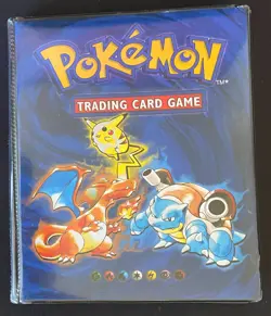 Pokemon 1999 Base Set Trading Card Folder Binder 4 Pocket WOTC - Good condition - Image 1