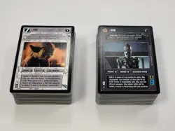Star Wars CCG Dagobah ~ Limited Black Border ~ 180 Card Set Complete ~ Unplayed - Image 1