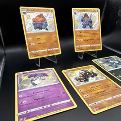 Pokemon TCG 5 Card Lot of EN SHINY HOLO Pokemon Cards - SHINING FATES - M/NM - Image 2