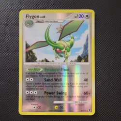 Flygon 5/111 Rising Rivals 2009 Reverse Holo Rare Pokemon Card LP - Image 1
