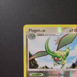 Flygon 5/111 Rising Rivals 2009 Reverse Holo Rare Pokemon Card LP - Image 2