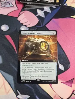 Peter Parker's Camera (Extended Art) Marvel's Spider-Man Regular 0280 MTG - Image 2
