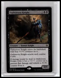 Throne of Eldraine #98 Oathsworn Knight - Image 1