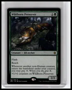 Throne of Eldraine #182 Wildborn Preserver - Image 1