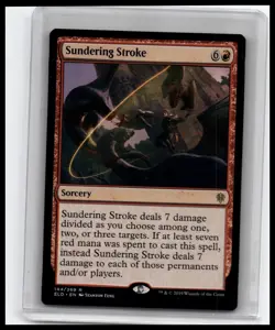 Throne of Eldraine #144 Sundering Stroke - Image 1