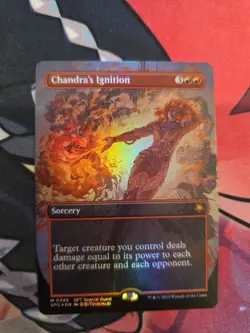 Chandra's Ignition (Borderless) Special Guests Foil - Image 1