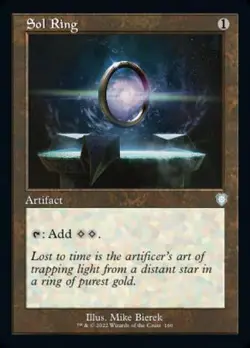 MTG Brothers' War Commander - Sol Ring (Retro) - Image 1