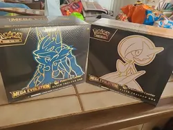 Pokemon TCG Mega Evolution Pokemon Center ETBs 2 Factory Sealed Boxes New - Image 1