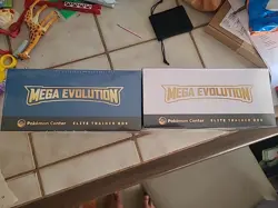 Pokemon TCG Mega Evolution Pokemon Center ETBs 2 Factory Sealed Boxes New - Image 2