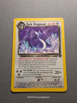 Pokemon Team Rocket Dark Dragonair #33/82 Uncommon Free Shipping - Image 1