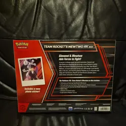 Pokemon TCG Team Rocket’s Mewtwo ex Box *NEW & SEALED* - Image 2