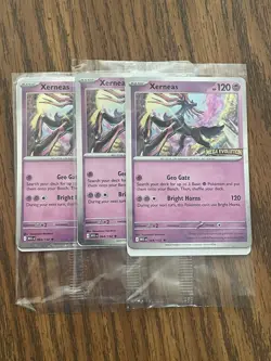 Pokemon Mega Evolution 2025 - Xerneas 2025 Bestbuy Stamped Promo - Image 1
