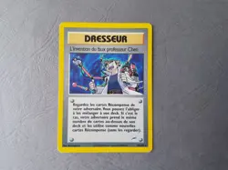 Carte Pokemon WIZARDS NEO DESTINY 94/105 DRESSEUR L'invention du faux prof Chen - Image 1