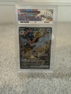 Pokemon TCG Greninja Ex SVP 132 Shrouded Fable Promo ACE 10 Gem Mint - Image 1