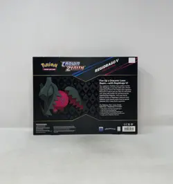 Pokemon TCG Sword & Shield Crown Zenith Regidrago V Collection Sealed Box - Image 3