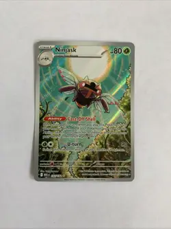 Pokemon TCG Ninjask Illustration Rare #137/132 Mega Evolutions NM/M - Image 1