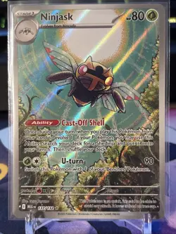 Ninjask 137/132 Pokemon Mega Evolution Holo Illustration Rare - Image 1