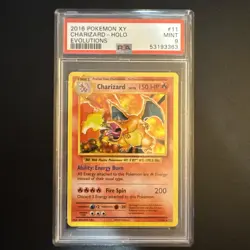 PSA 9 Charizard #11 Holo - 2016 Pokemon XY Evolutions 11/108 - Image 1