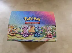 Pokemon TCG Scarlet And Violet Prismatic Evolutions Mini Tin Display Box IN HAND - Image 1
