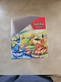Pokemon TCG Scarlet And Violet Prismatic Evolutions Mini Tin Display Box IN HAND - Image 3