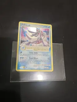 Pokemon TCG Palkia 11/100 Diamond & Pearl Majestic Dawn NM Holo Bleed Swirl - Image 1