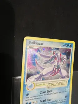 Pokemon TCG Palkia 11/100 Diamond & Pearl Majestic Dawn NM Holo Bleed Swirl - Image 2