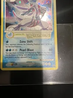 Pokemon TCG Palkia 11/100 Diamond & Pearl Majestic Dawn NM Holo Bleed Swirl - Image 5