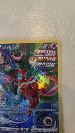 Deoxys Full Art GG12/GG70 Crown Zenith Galarian Gallery Pokemon 2023 - Image 3