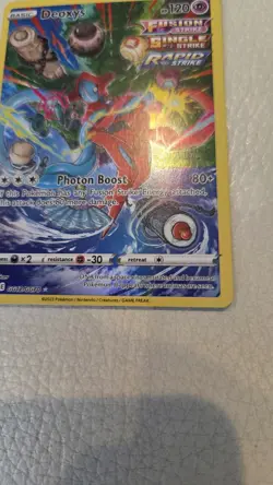 Deoxys Full Art GG12/GG70 Crown Zenith Galarian Gallery Pokemon 2023 - Image 5