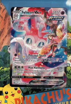 Pokemon TCG Sylveon VMAX TG15/TG30 Swsh09: Brilliant Stars Trainer Gallery NM/M - Image 1