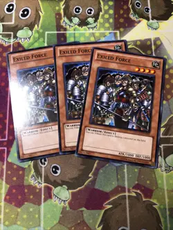 3x Yu-Gi-Oh Exiled Force DEM1-EN009 - Near Mint - Image 1
